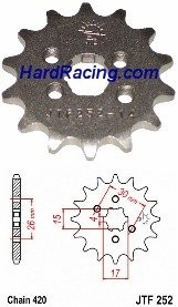 honda grom sprocket upgrade